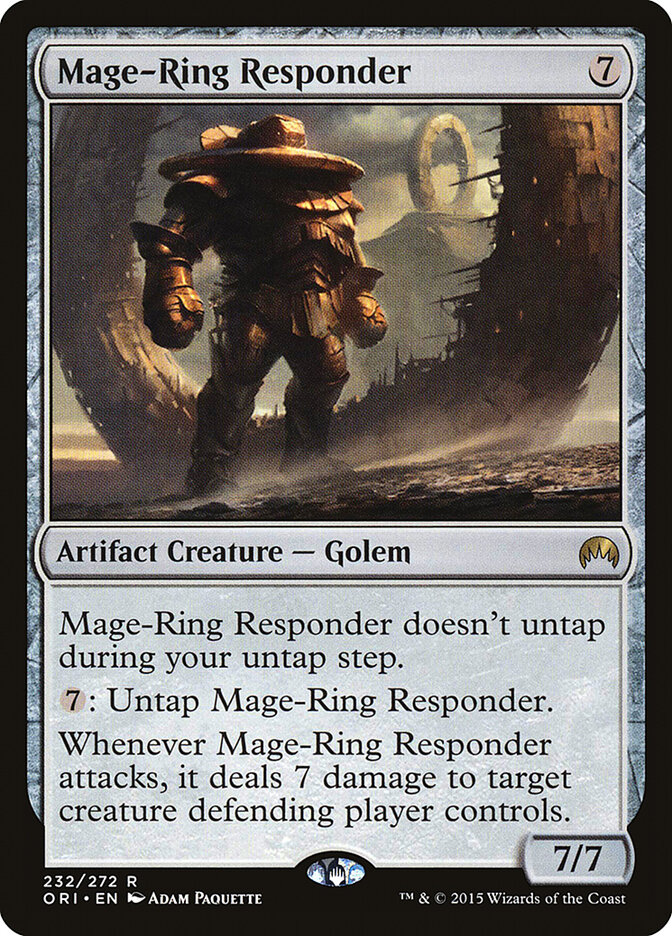 Mage-Ring Responder card front