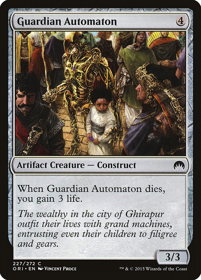 Guardian Automaton card front