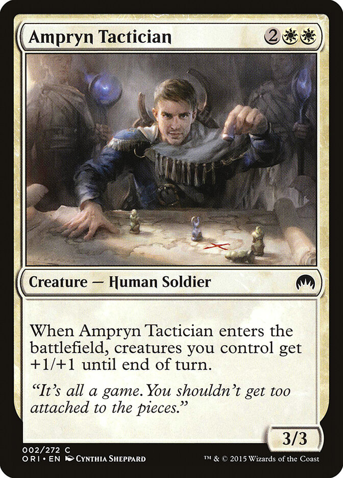 Ampryn Tactician card front