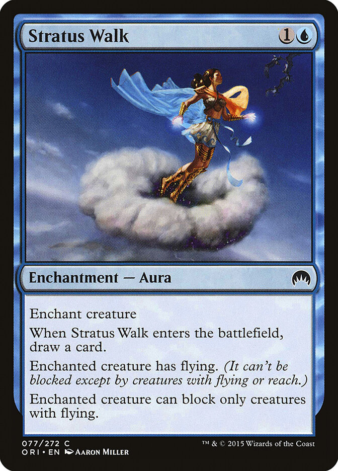 Stratus Walk card front