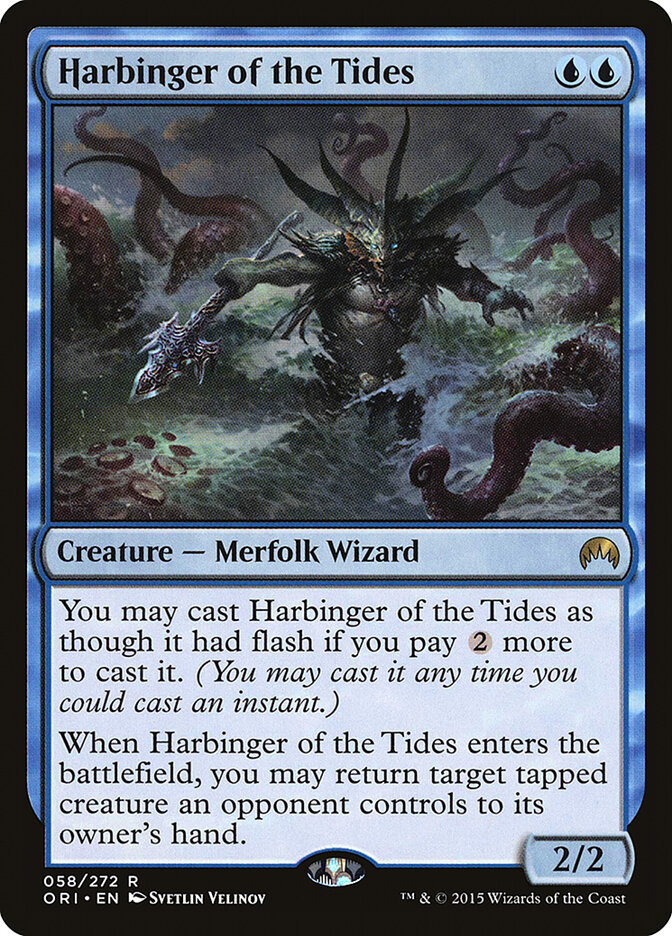 Harbinger of the Tides card front