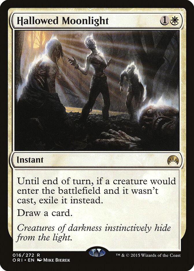 Hallowed Moonlight card front