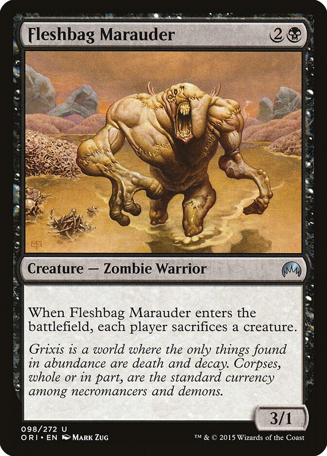 Fleshbag Marauder card front