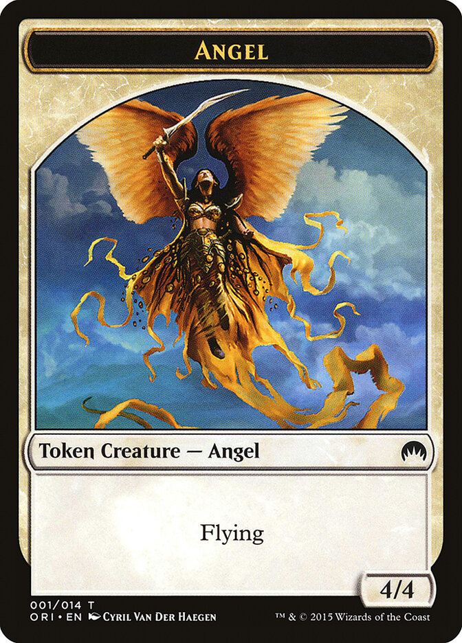Angel card front