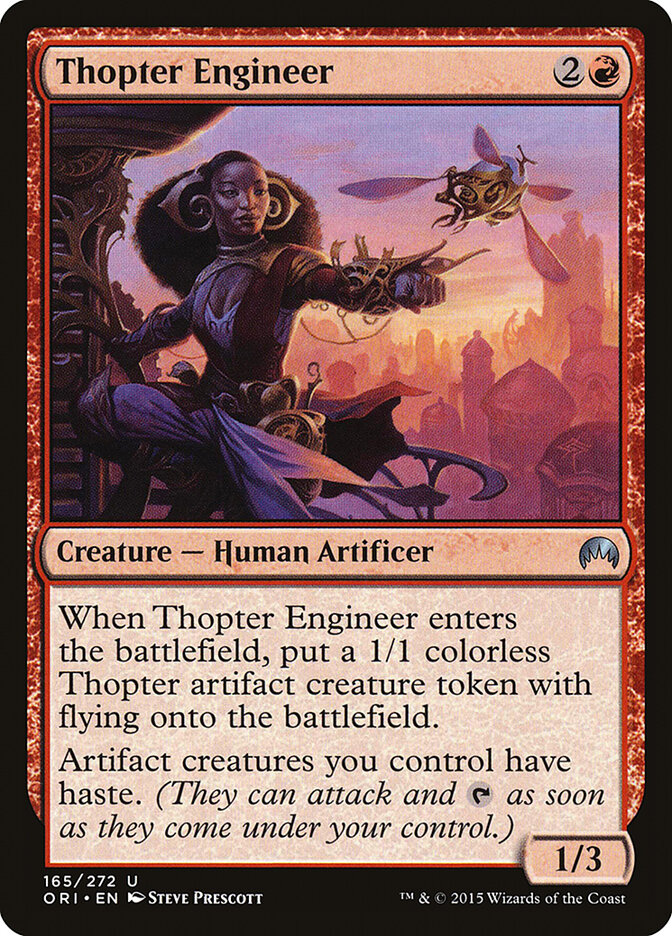 Thopter Engineer card front