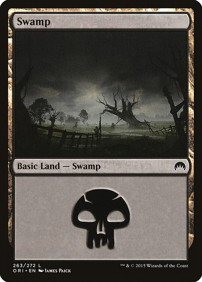 Swamp card front