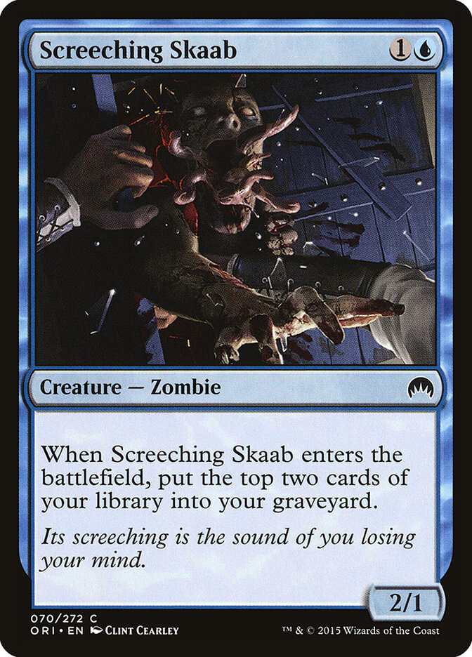 Screeching Skaab card front