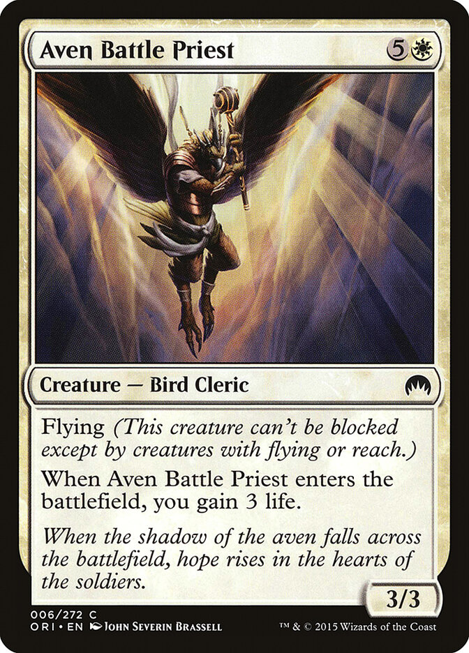 Aven Battle Priest card front