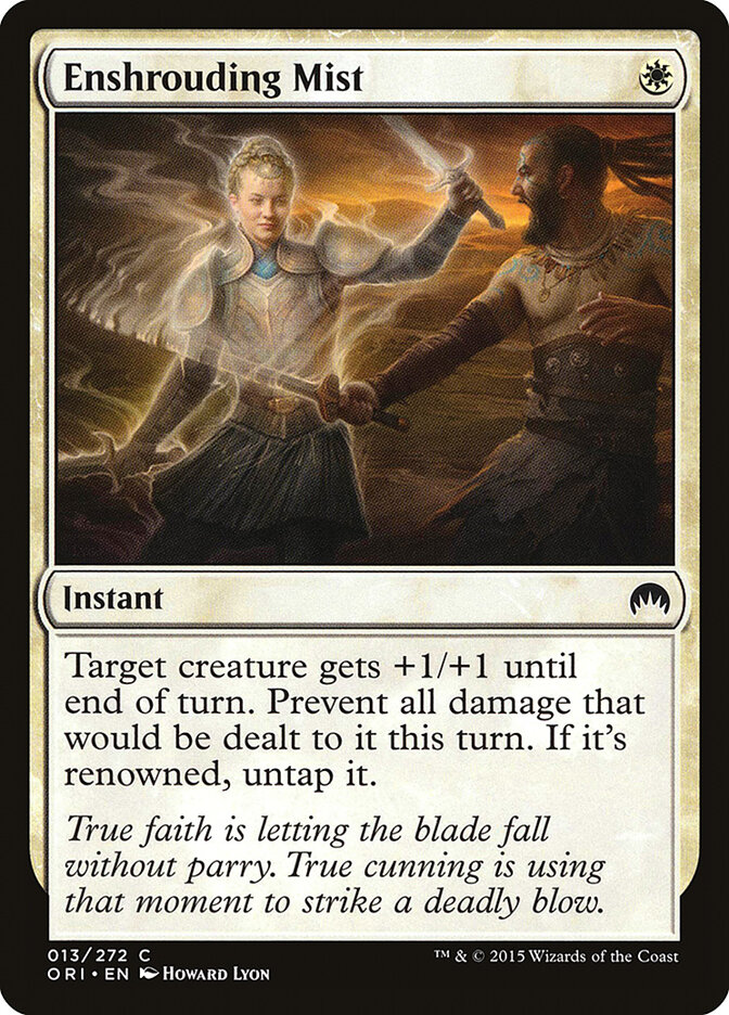 Enshrouding Mist card front
