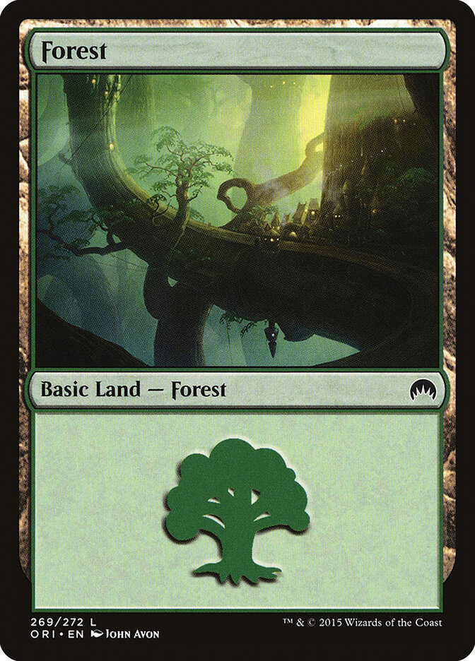 Forest card front