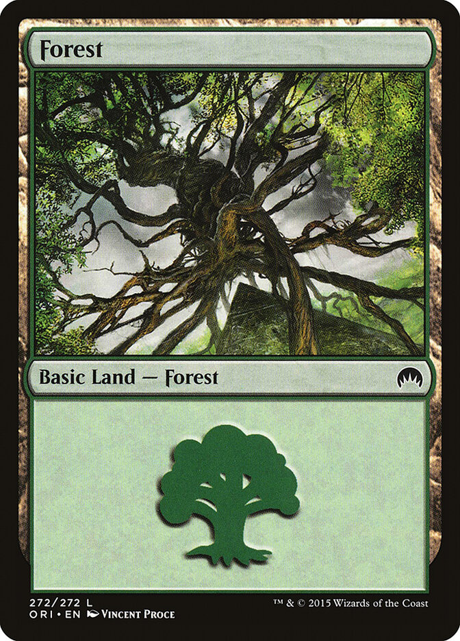 Forest card front