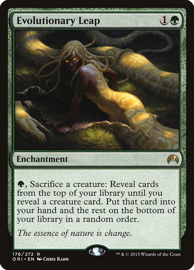 Evolutionary Leap card front