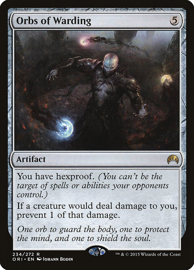 Orbs of Warding card front