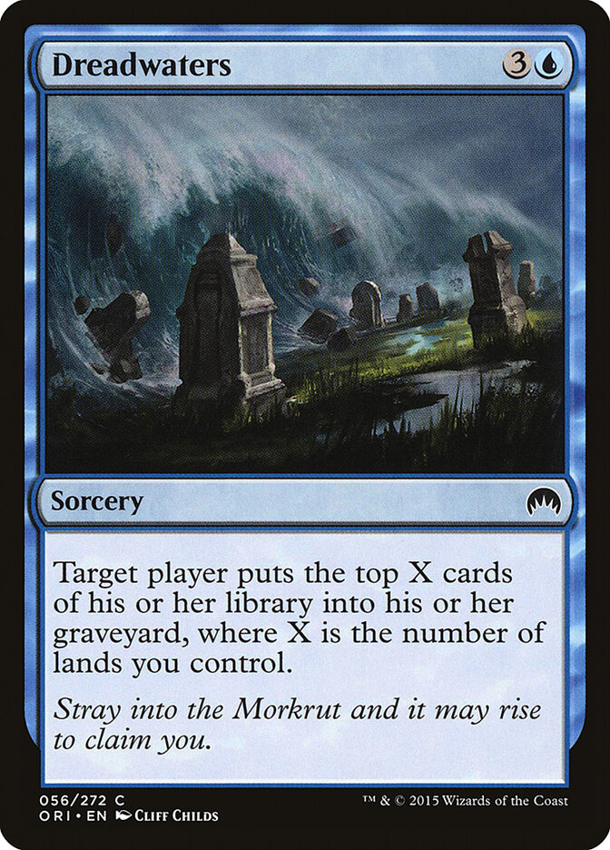 Dreadwaters card front