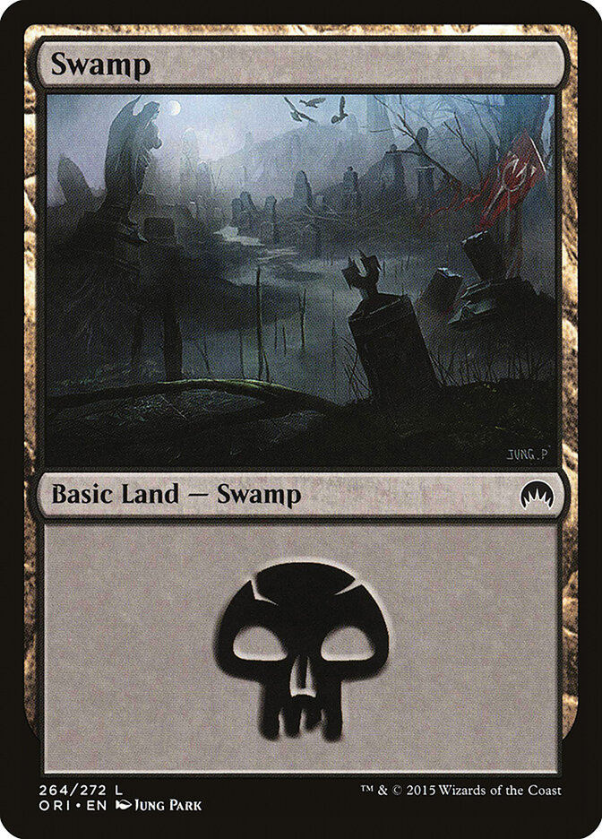 Swamp card front