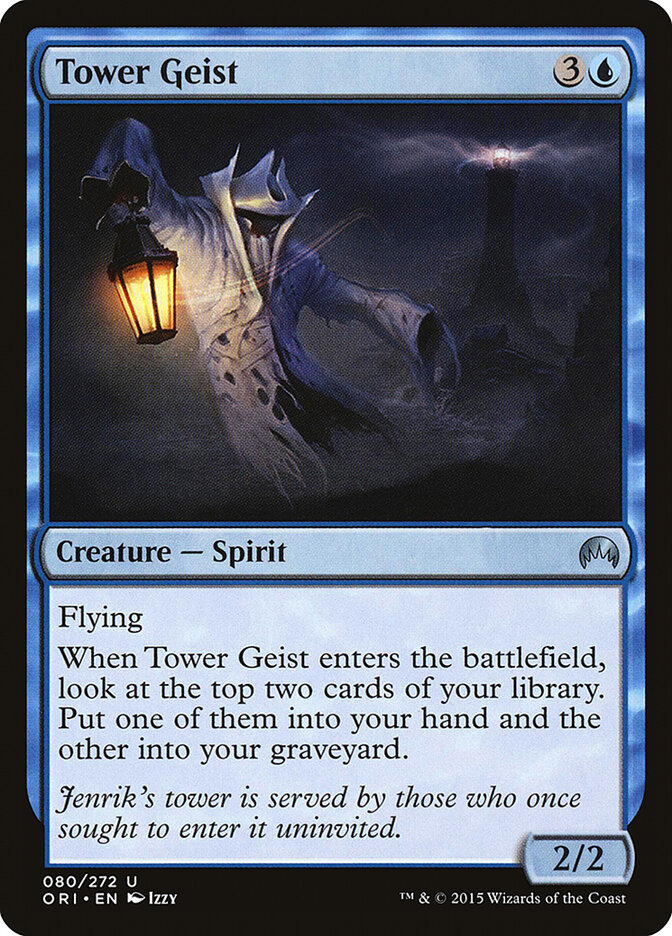 Tower Geist card front