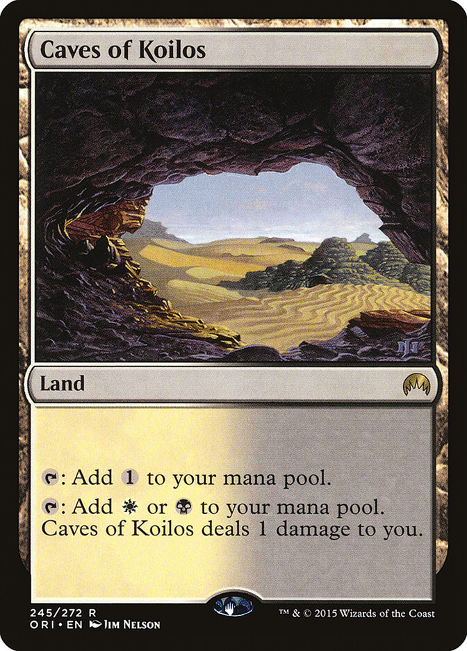 Caves of Koilos card front