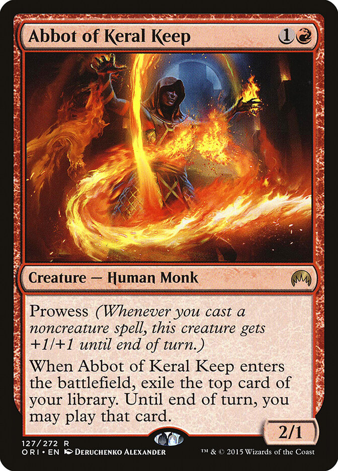 Abbot of Keral Keep card front