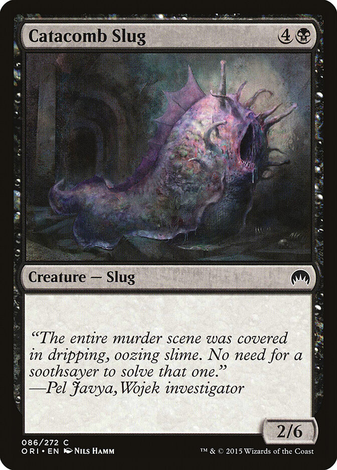 Catacomb Slug card front