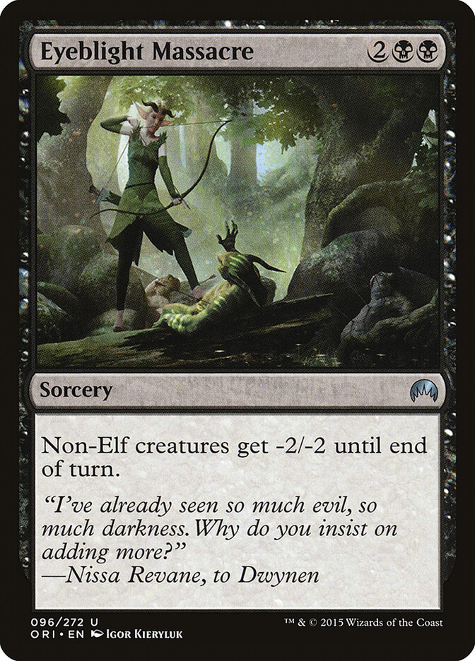 Eyeblight Massacre card front