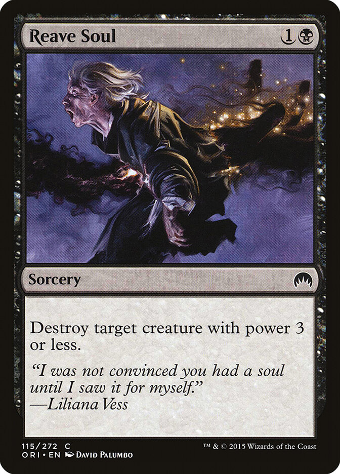 Reave Soul card front
