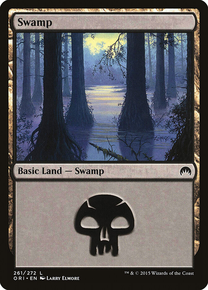 Swamp card front
