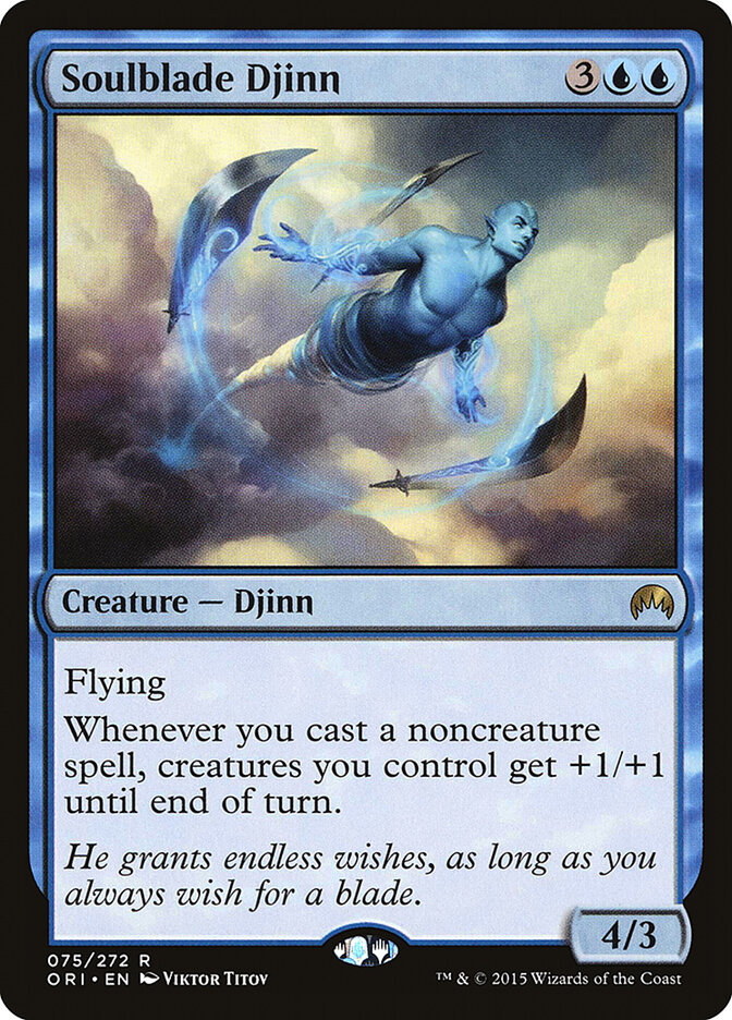 Soulblade Djinn card front