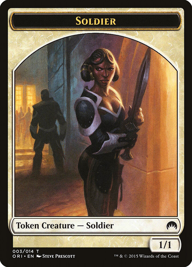 Soldier card front