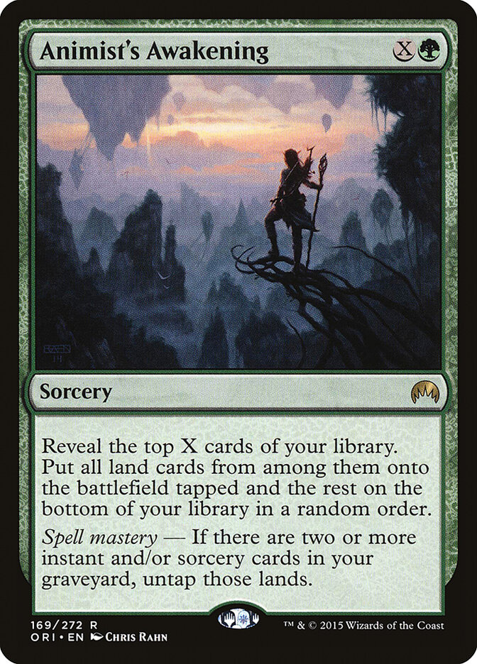 Animist's Awakening card front