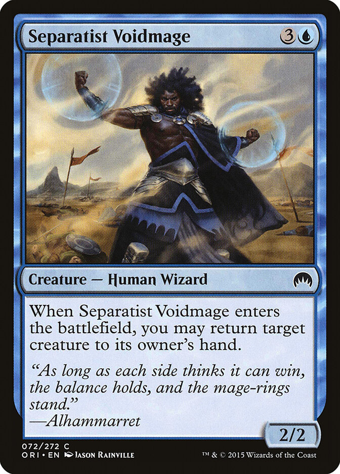 Separatist Voidmage card front