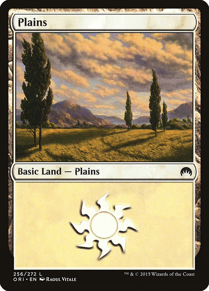Plains card front