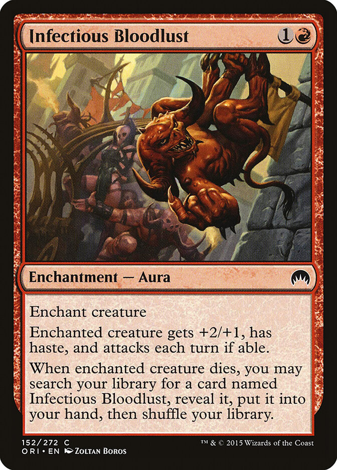 Infectious Bloodlust card front