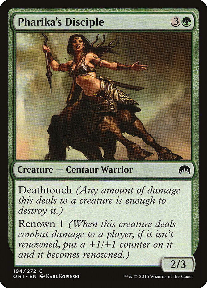 Pharika's Disciple card front