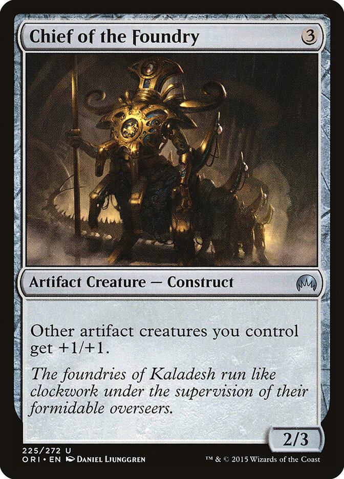 Chief of the Foundry card front