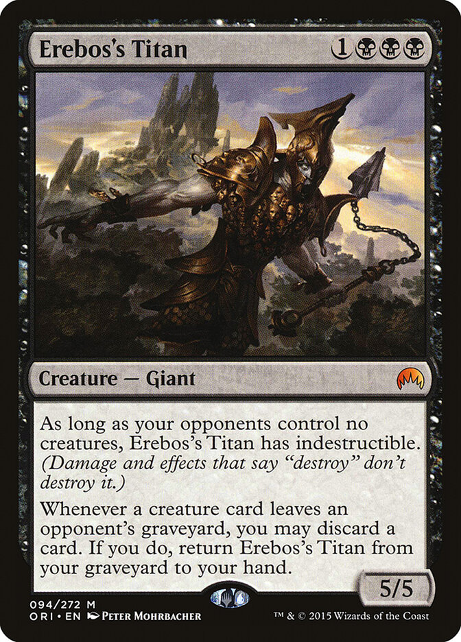Erebos's Titan card front