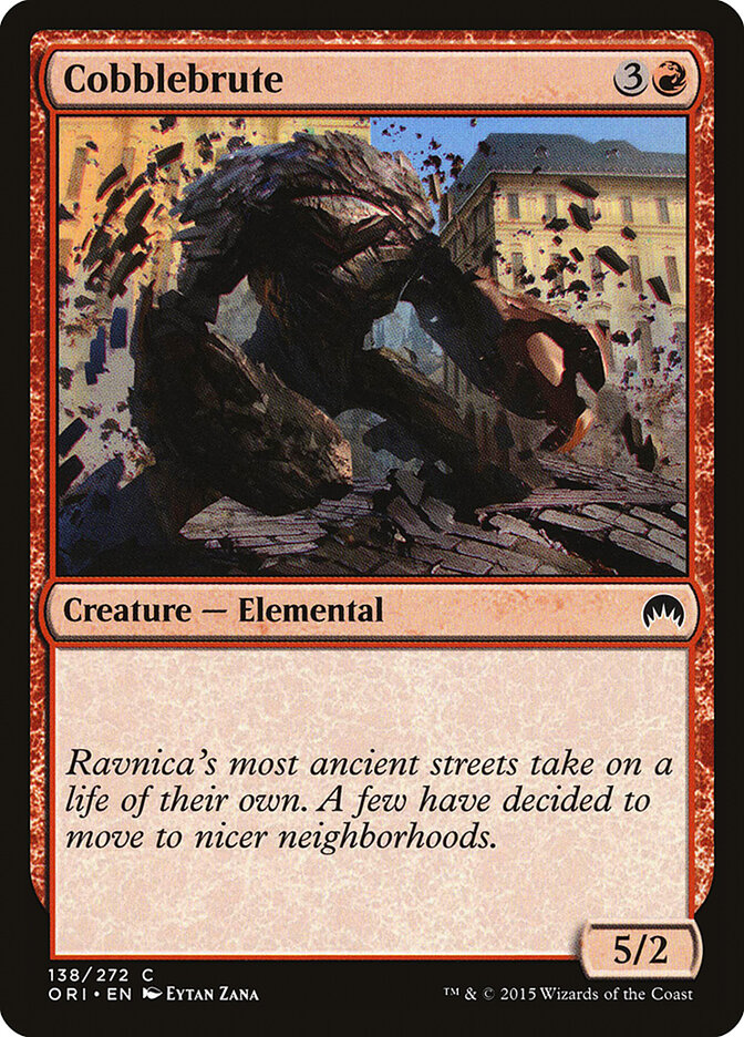Cobblebrute card front