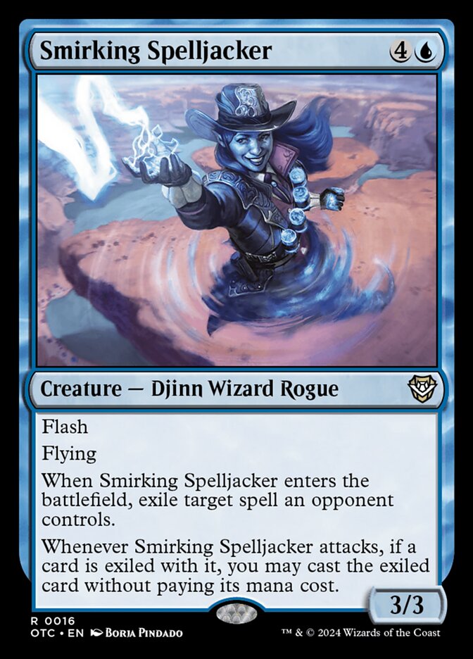 Smirking Spelljacker card front