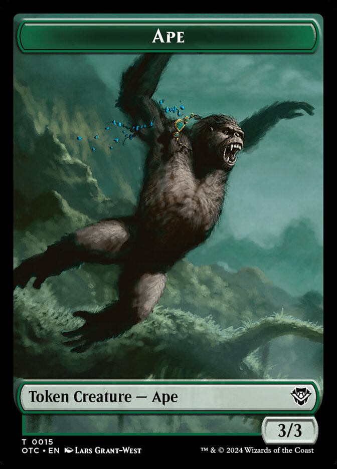 Ape card front