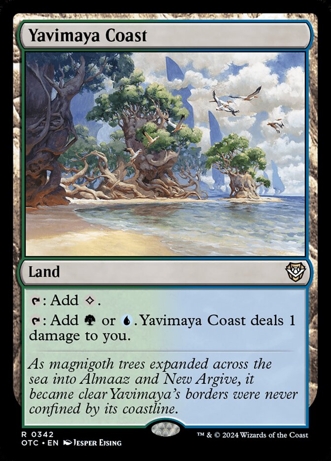 Yavimaya Coast card front