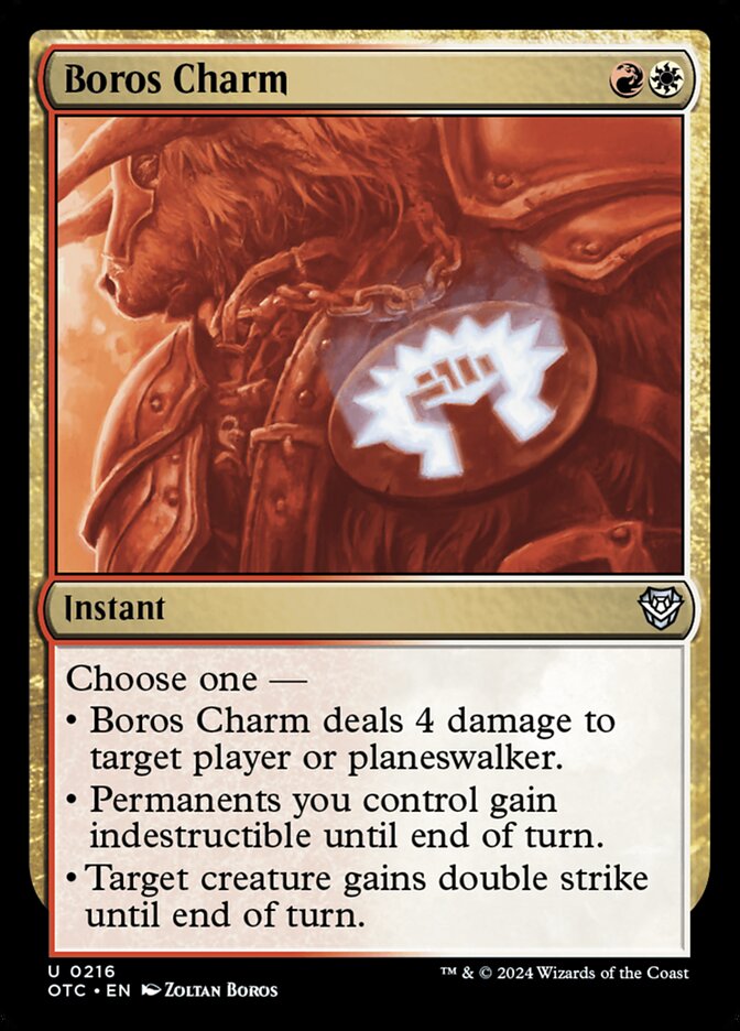 Boros Charm card front
