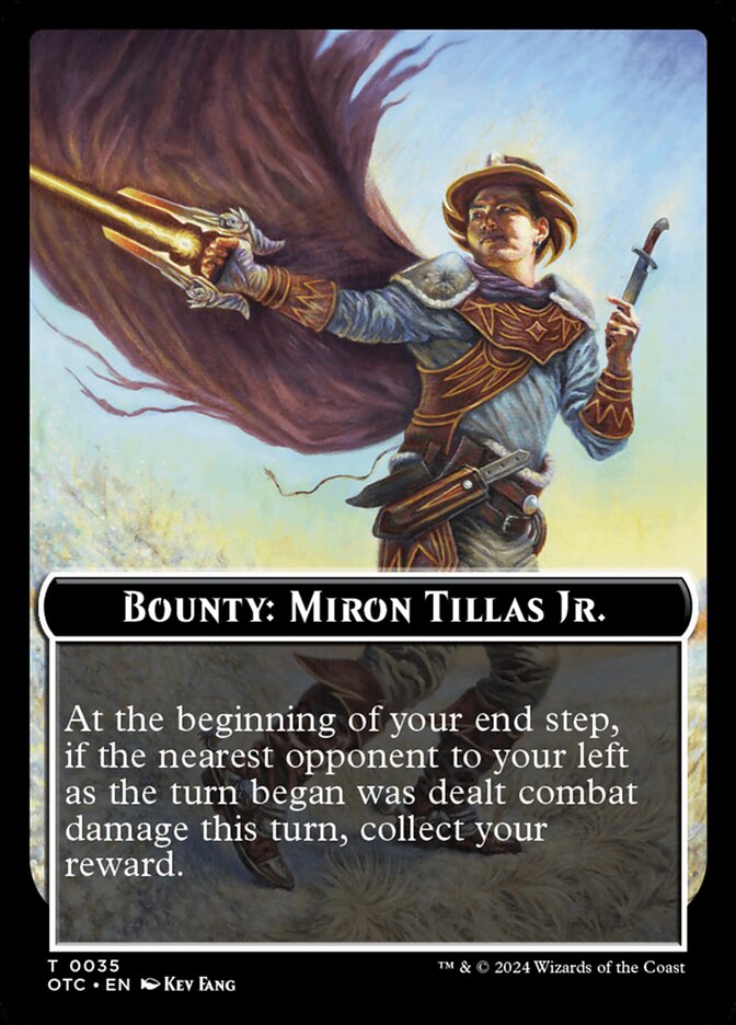 Bounty: Miron Tillas Jr. card front