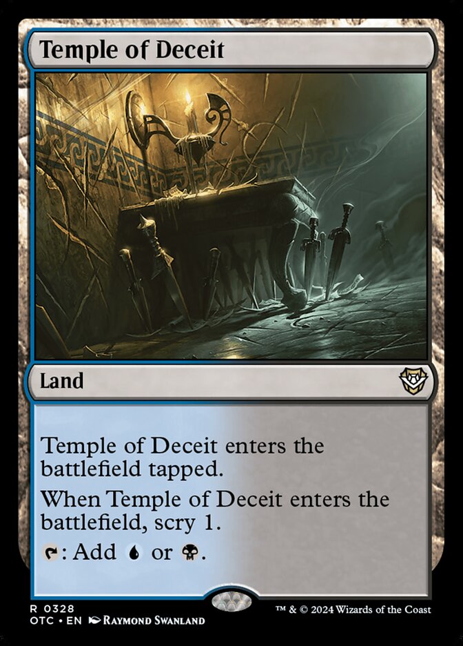 Temple of Deceit card front