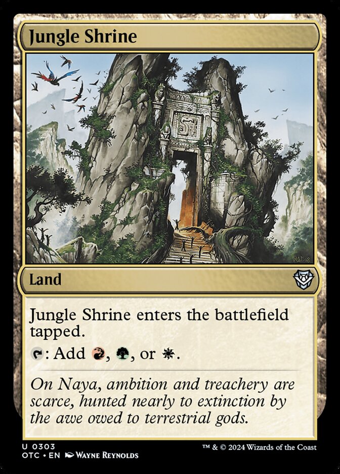 Jungle Shrine card front