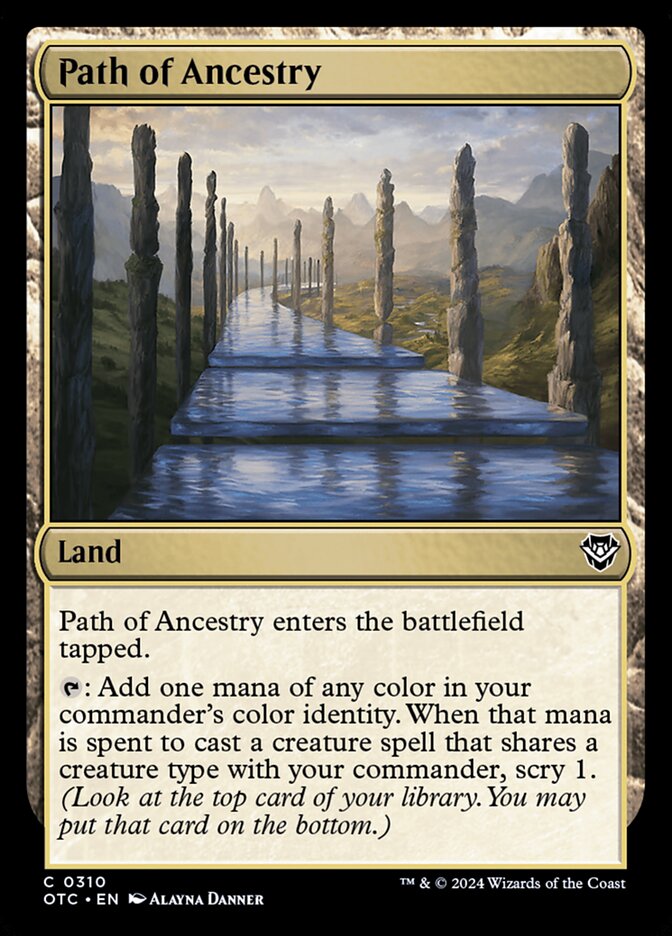 Path of Ancestry card front