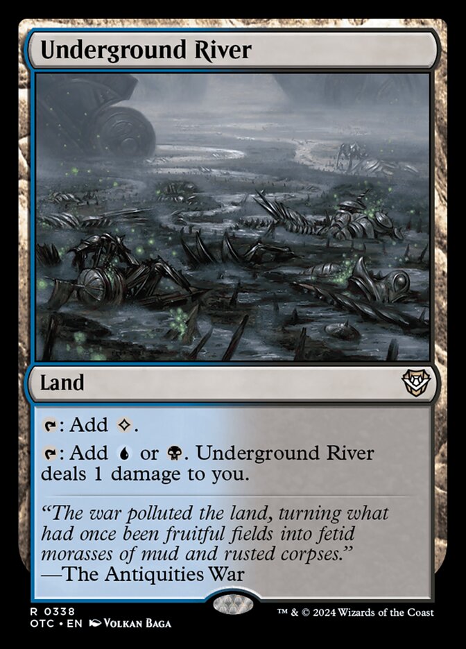 Underground River card front
