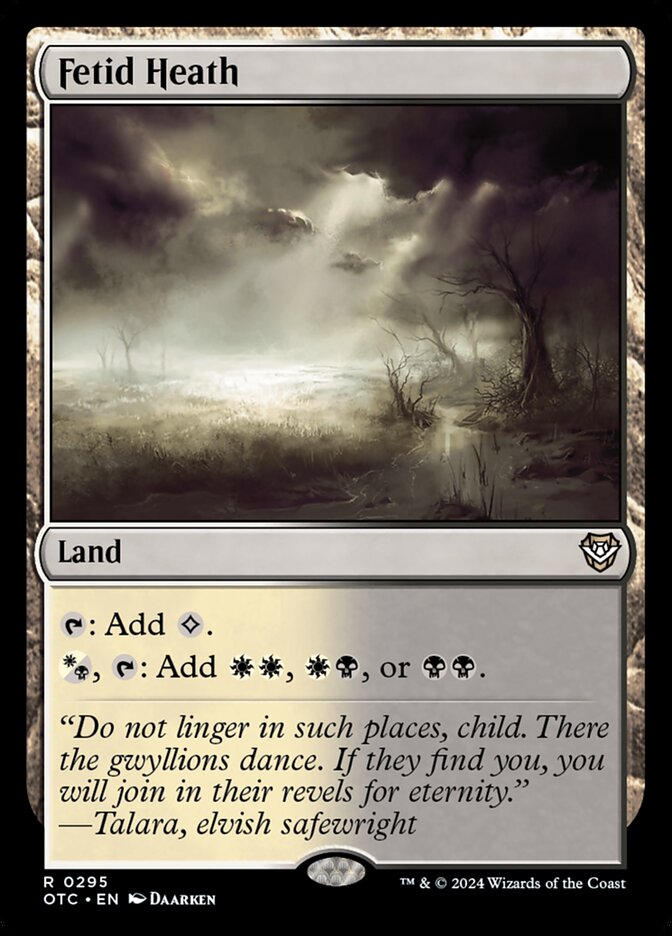 Fetid Heath card front