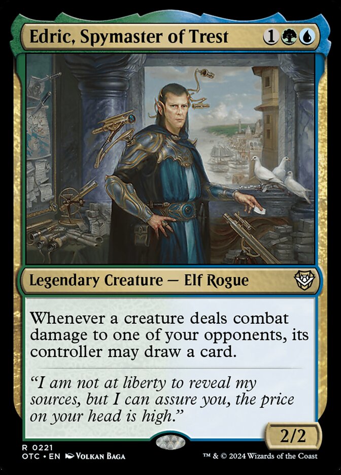 Edric, Spymaster of Trest card front