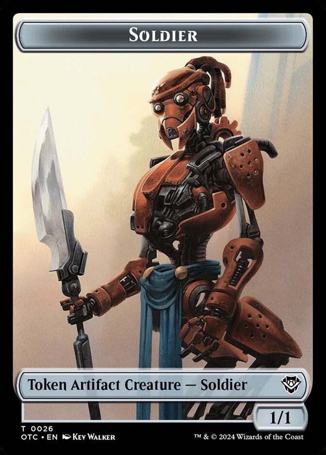 Soldier card front