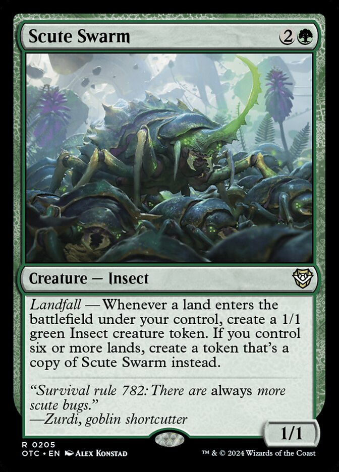 Scute Swarm card front