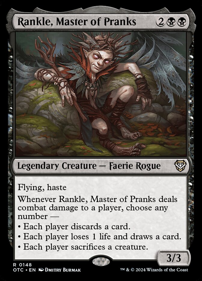 Rankle, Master of Pranks card front